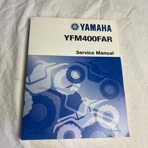2002 Yamaha YFM400FAR Kodak 400 4WD LIT-11616-16-02 YFM400 FA Service Manual